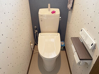 トイレリフォーム デザイン性と使いやすさを両立したレストルーム